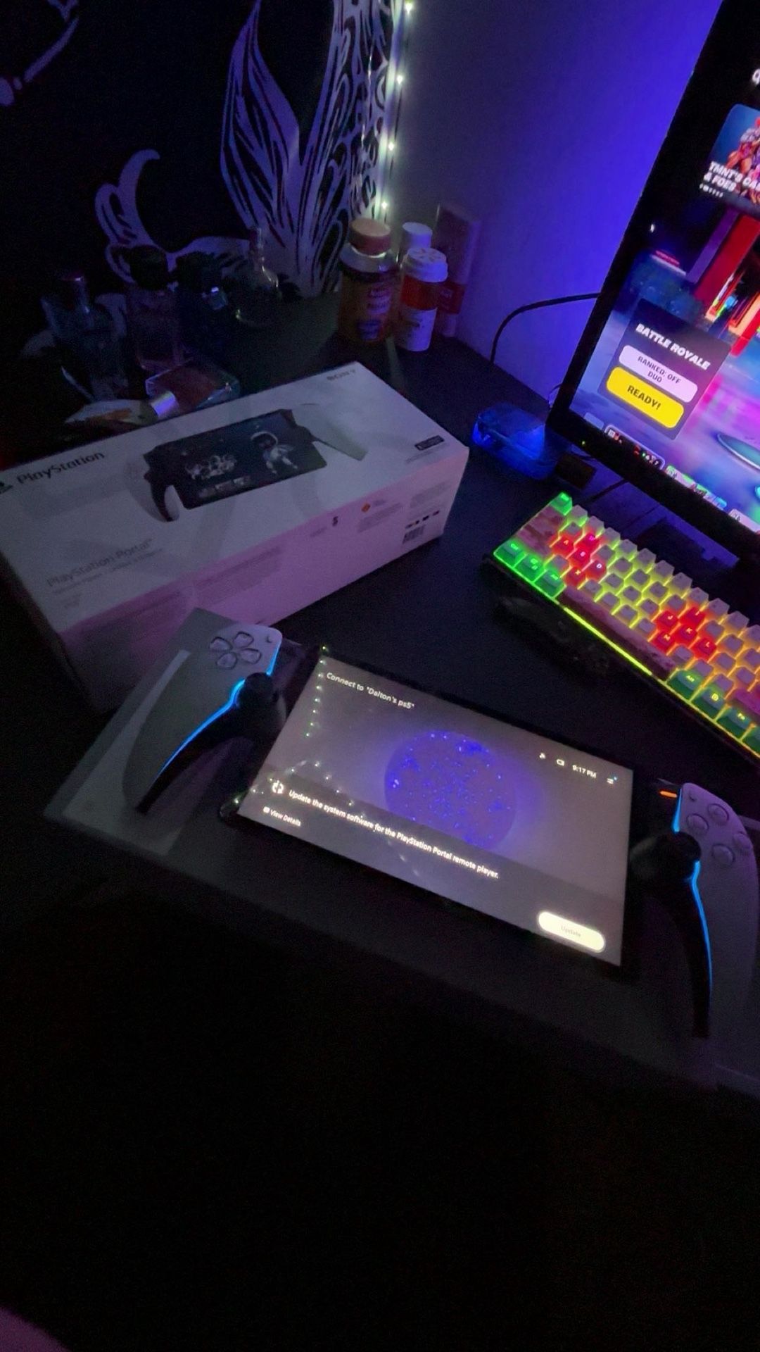 White Playstation Portal