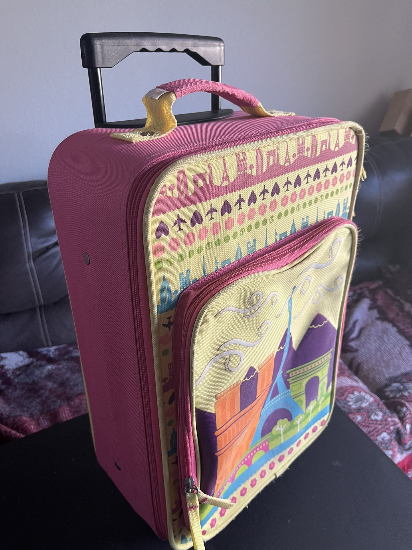 Cute Rolling Luggage/backpack