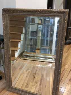 Antique Wall Mirror Size 46”X29