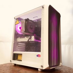 Intel Core i5-9400 • AMD Radeon RX 570 • 512 GB SSD • 32GB RAM GAMING PC Video Editing Music Computer Studio streaming Day Trade 