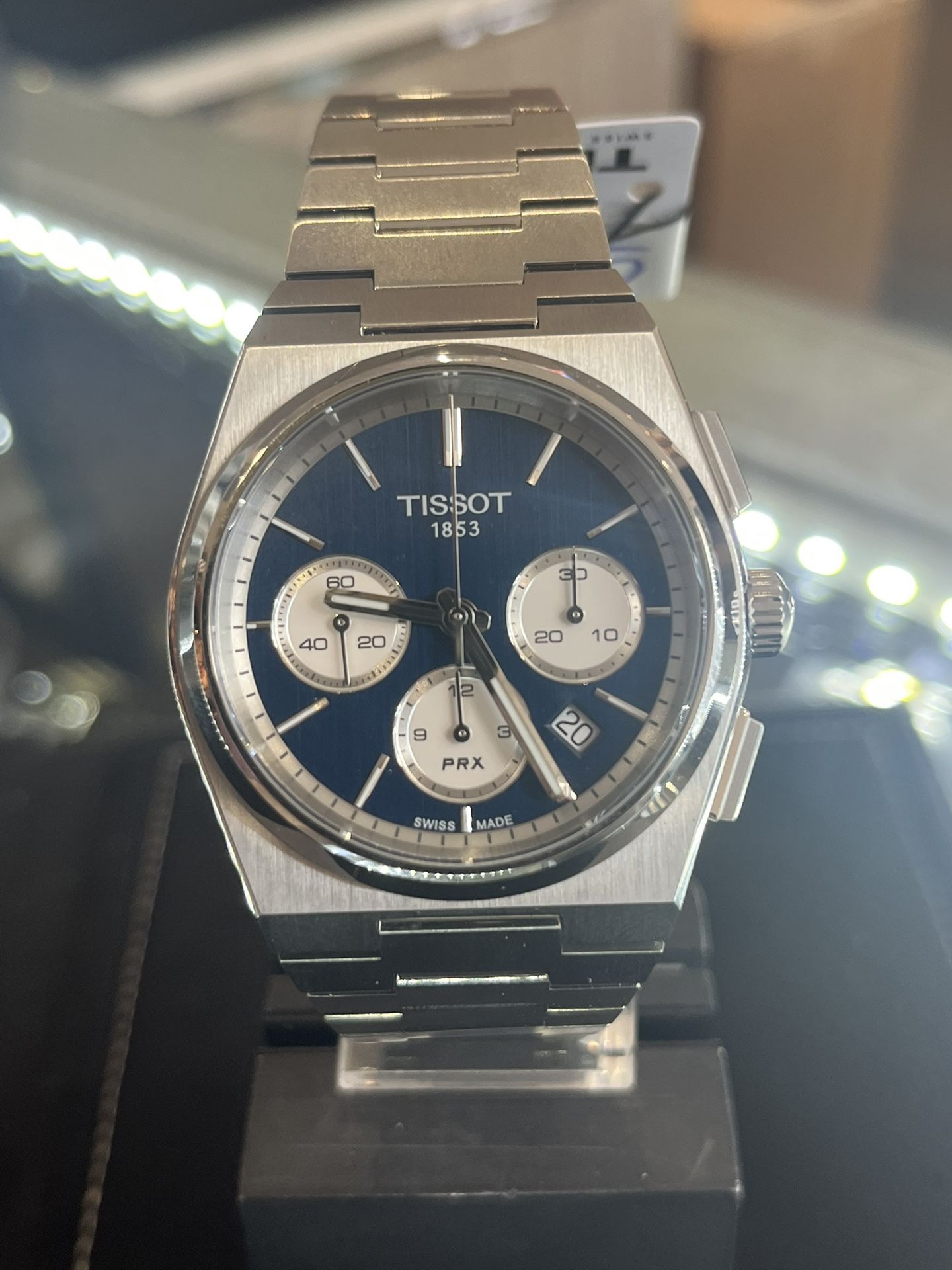 Tissot PRX Chrono Blue