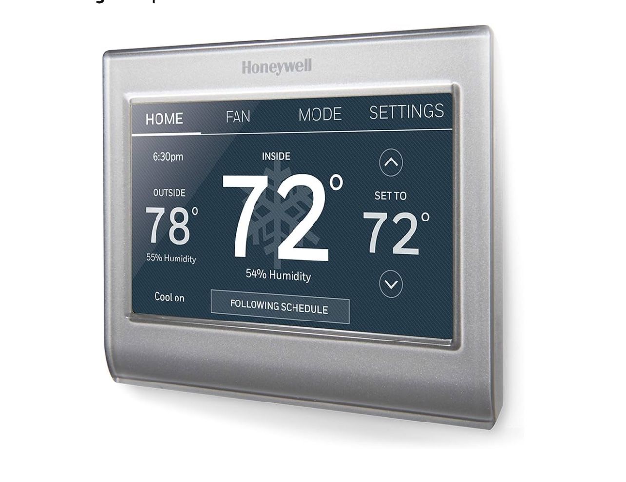 Honeywell Home RTH9585WF1004 Wi Fi Smart Color Thermostat 7 Day Programmable Touch Screen Energy Star Alexa Ready