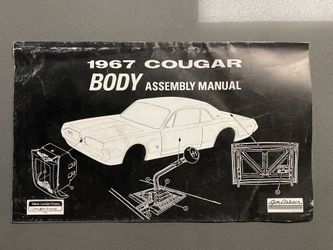 Manuals-1967 Cougar Body, Electrical, Chassis, And Interior Manuals