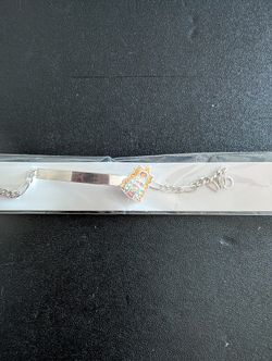 Silver .925 Virgin Mary Bracelet For Girls 