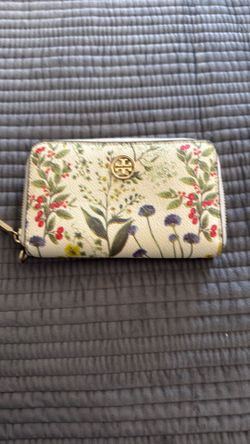 Tory Burch floral wallet