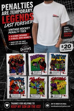 Hockey Penalty T-shirts