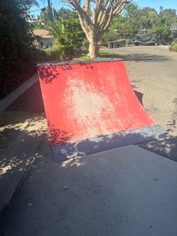 Quarter Pipe Skate Ramp – 6 Feet Wide