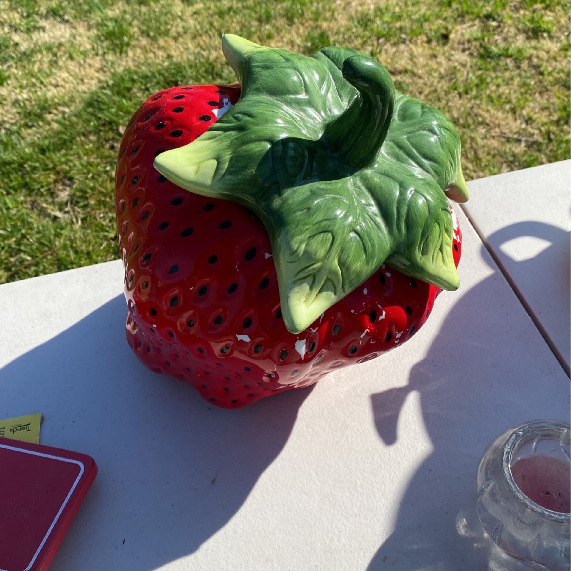 Strawberry Cookie Jar