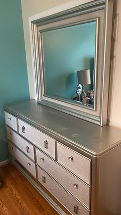 Dresser with the mirror
