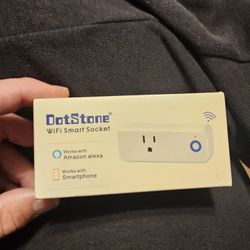Two DotStone WiFi Smart Socket Plug Mini
