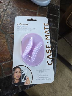 Lip gloss holder