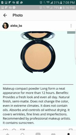 Bissu makeup powder