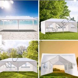 10x20 Canopy Tent Sidewalls Included 