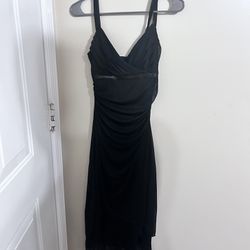 Cocktail Dress-Long-Black Evening Dress 