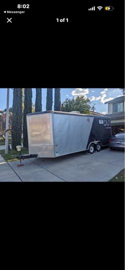 Forest river continental trailer cargo express 8.5x20 plus 2 foot vnose