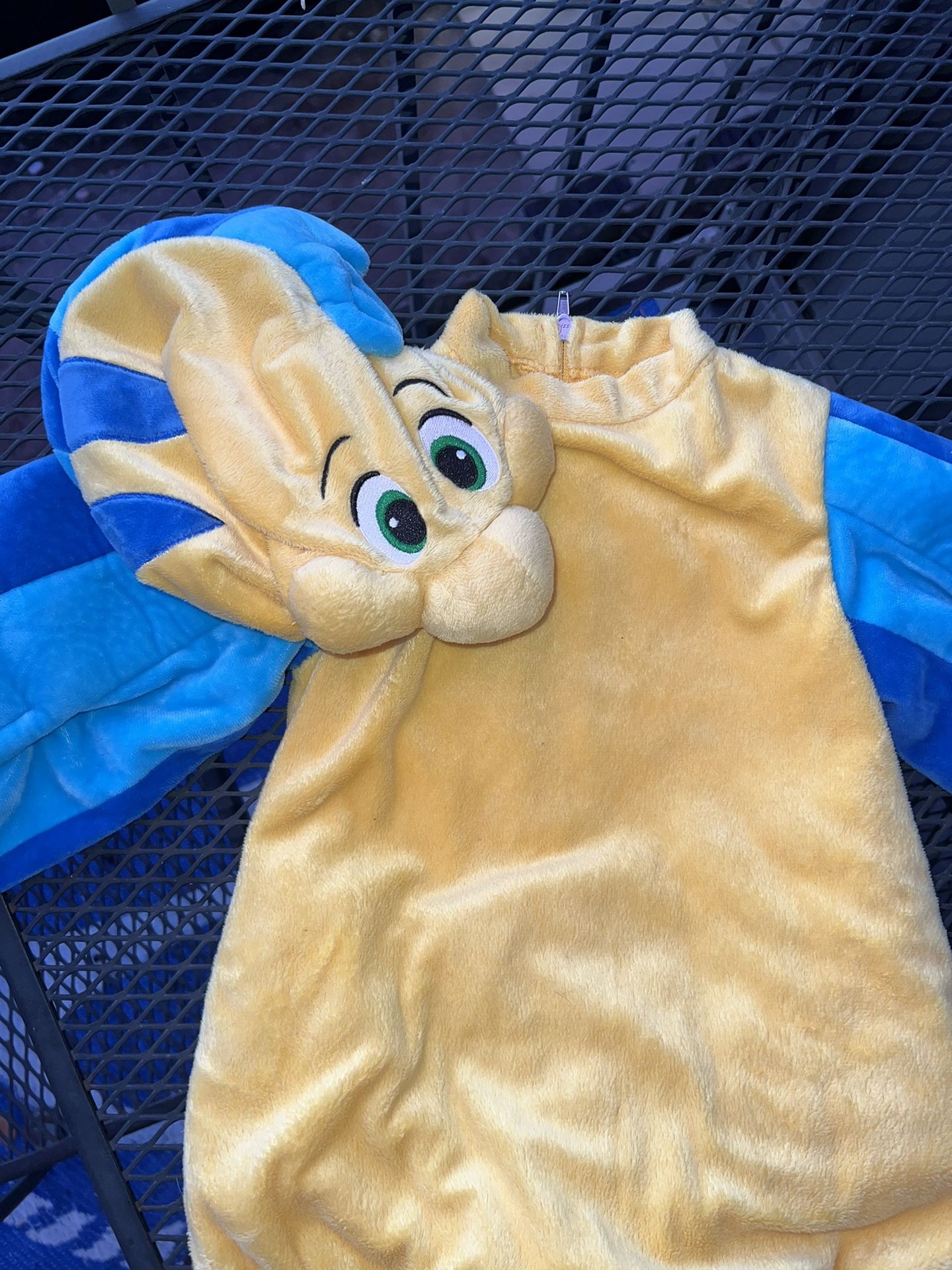 The Little Mermaid Flounder Costume 2T