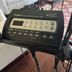 Roland TD3 Electric Drum Set With Kick Pedal