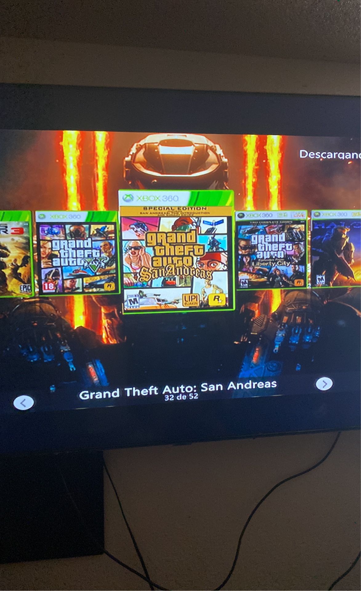 Xbox 360 Included With 52 Games