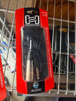 🎤 Hosa PXM-103 3ft Unbalanced 1/4" TS to XLR Male Interconnect Cable (Brand New) 🎼