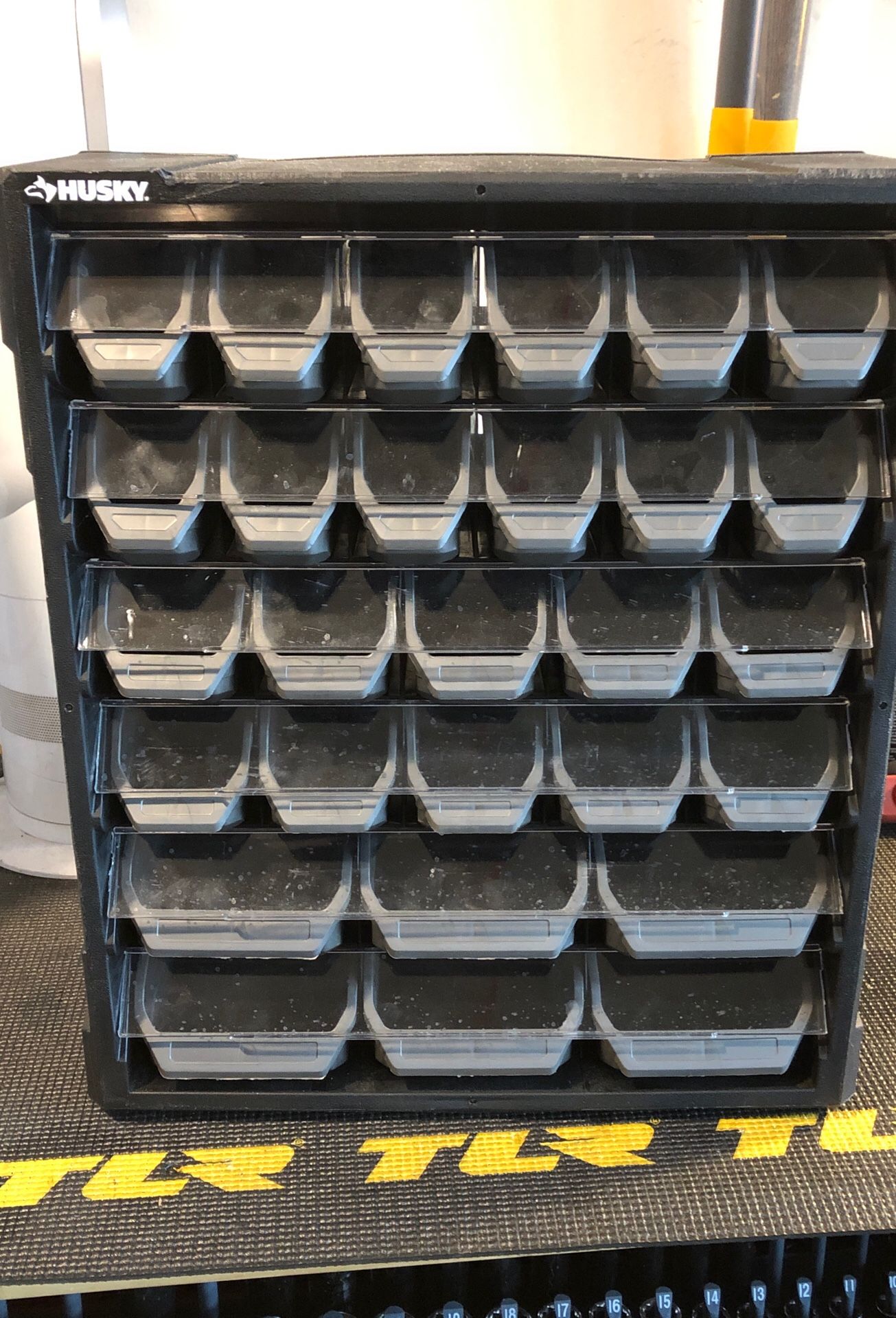 Husky 28 drawer small parts organizer