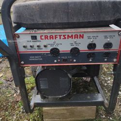 Craftsman 5500 watt generator not running 