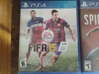 4 Pre-owned PS4 games, 30$ for all, played once