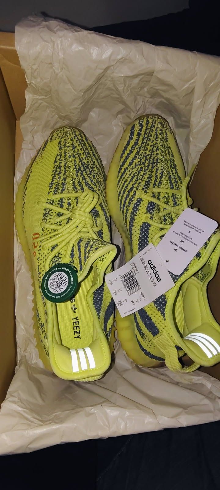 Adidas Yeezy Boost 350 Semi Frozen Yellow