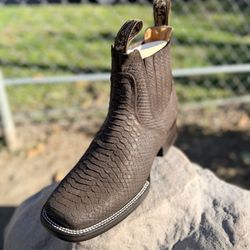 Botin Rodeo De Piel 