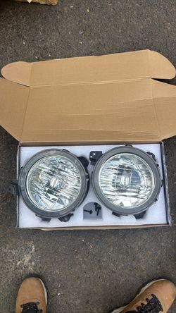 Head lights jeep