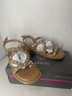 Vince Camuto Tampa blinged strappy gladiator sandals Size 13.5 Kids