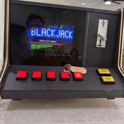 Vintage U.S. Games Inc. Casino Machine – Multi-Game (Blackjack + More) 🔑