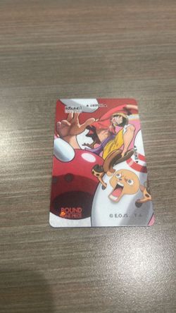 Round 1 One Piece Card Game Promotional Pack - English ALL 10 packs with keychains and $200 game credits