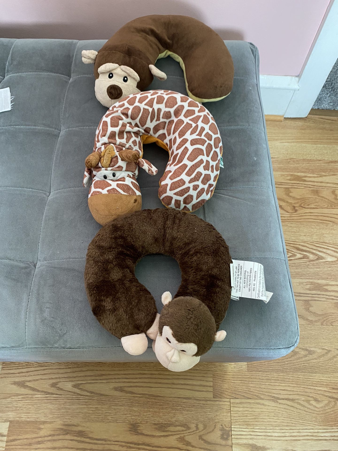 Kids Animal Neck Pillows 