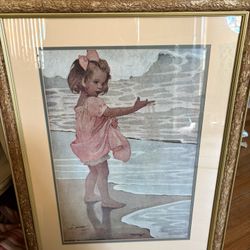 ADORABLE CUSTOM FRAMED PRINT 