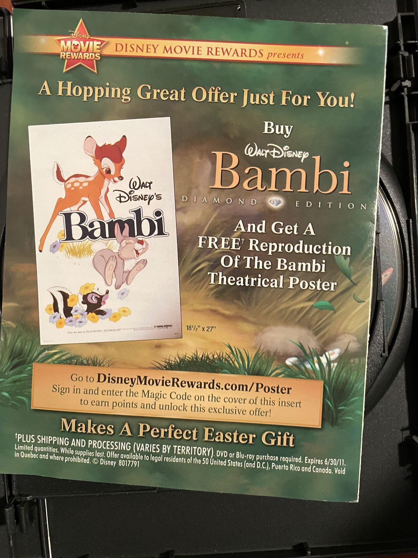 Bambi Blu-ray & DVD Diamond Edition