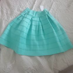 Charlotte Russe Mint Skirt