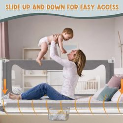  G TALECO GEAR Bed Rail for Toddlers for Twin Full Queen & King Size Bed (60 Inch 1 Piece)