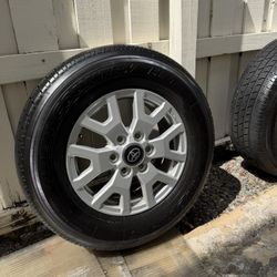 OEM Toyota Tacoma 2026 Tires  245/70/17 , And Rims / Rines Y Llantas ( Cauchos)  Originales  