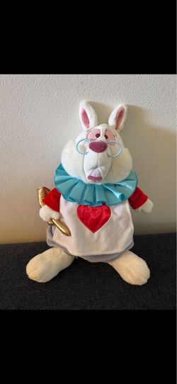 The Disney Store White Rabbit Plush – Alice in Wonderland