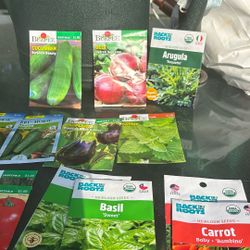  Vegetable /flower seeds some organic I’m not they sell for $1.69 some $1.99 and some $2.69 so many kinds of vegetables