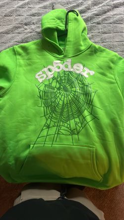 Green sp5der hoodie