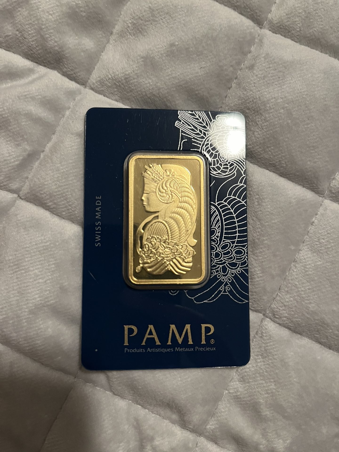 PAMP 1oz Gold Bar