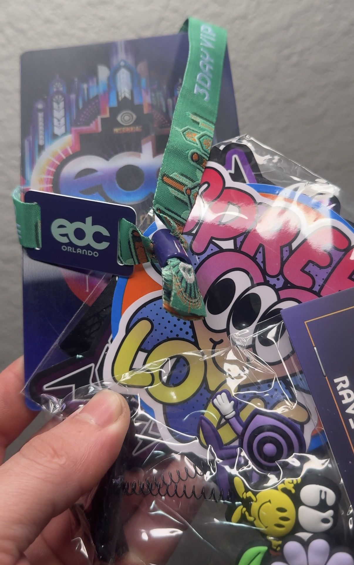 EDC Orlando 2025 VIP Ticket  3days Pass