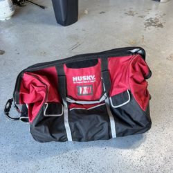 Husky Rolling Large Tool Storage Tote