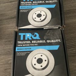Brand New Brake Rotors