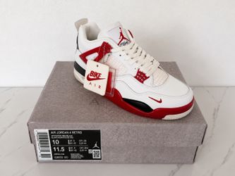 Air Jordan 4 Retro Fire Red - Men’s Size 10 - New in Box