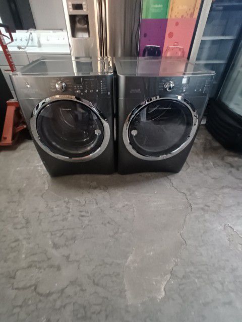 Set Washer And Dryer Electrolux Gas Dryer Everything Is And Good Working Condition 3 Months Warranty Delivery And Installation 