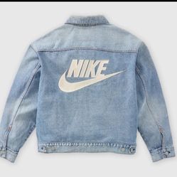 LEVI’S LEVI x NIKE TRUCKER JACKET DENIM JEAN SIZE XL EXTRA LARGE