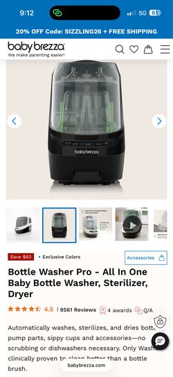 Baby Breeza bottle washer