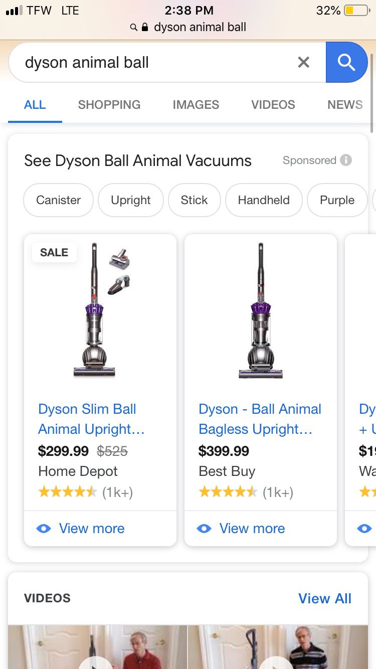 Dyson Multi-floor Vacuum